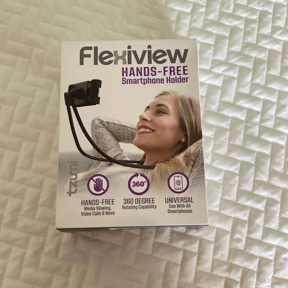 Flexiview hands free smartphone holder